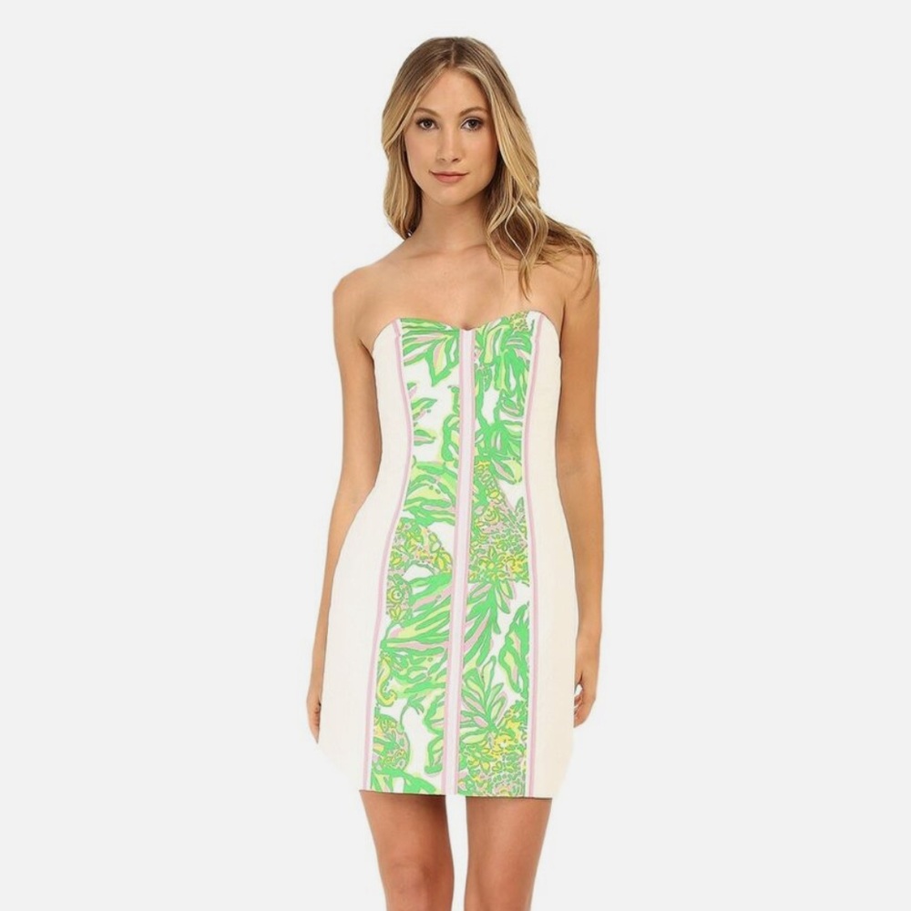 Lilly Pulitzer Angela sweetheart strapless dress